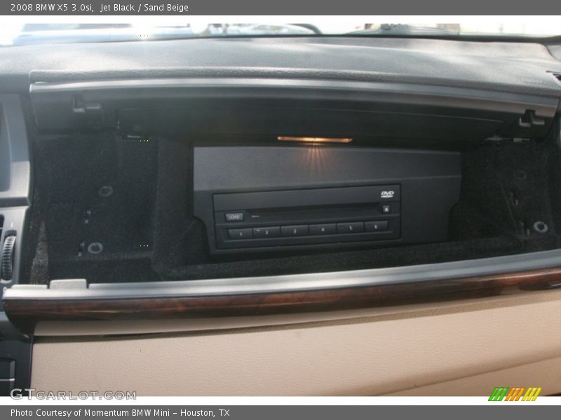 Jet Black / Sand Beige 2008 BMW X5 3.0si