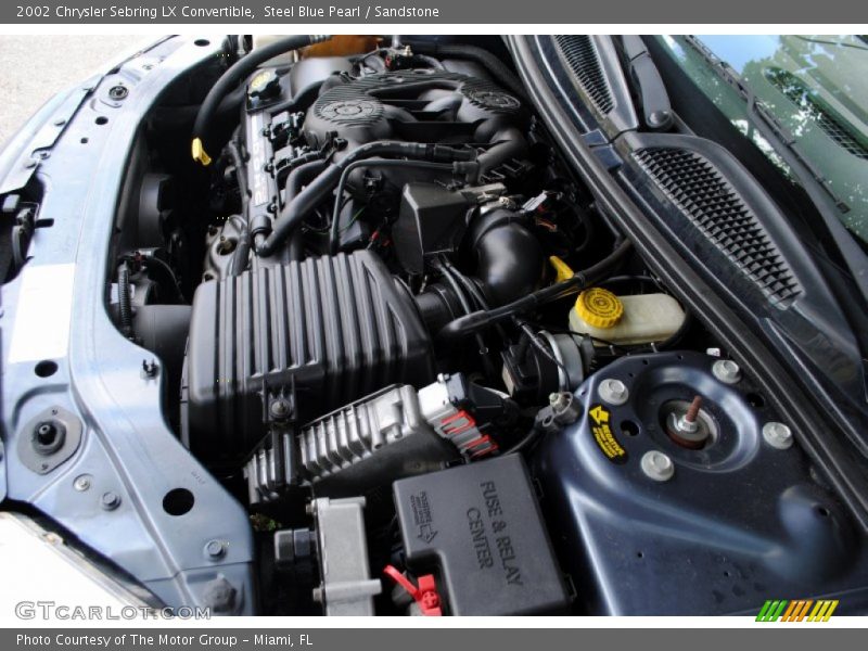  2002 Sebring LX Convertible Engine - 2.7 Liter DOHC 24-Valve V6