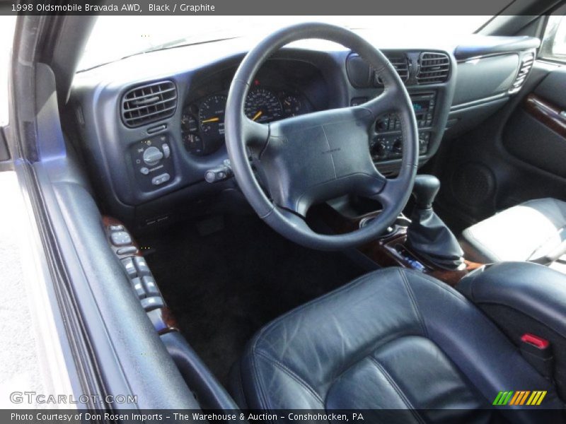  1998 Bravada AWD Graphite Interior