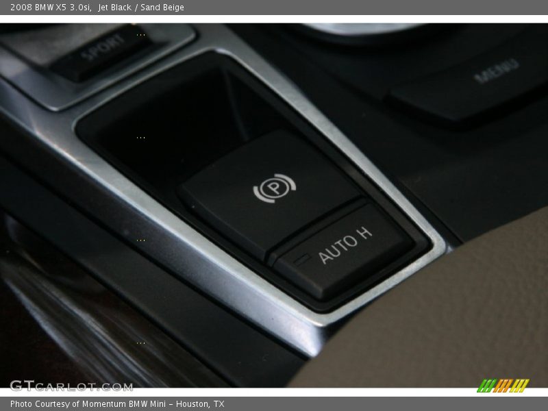 Jet Black / Sand Beige 2008 BMW X5 3.0si