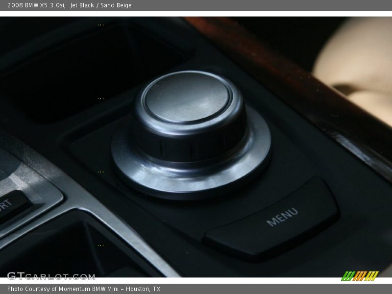 Jet Black / Sand Beige 2008 BMW X5 3.0si