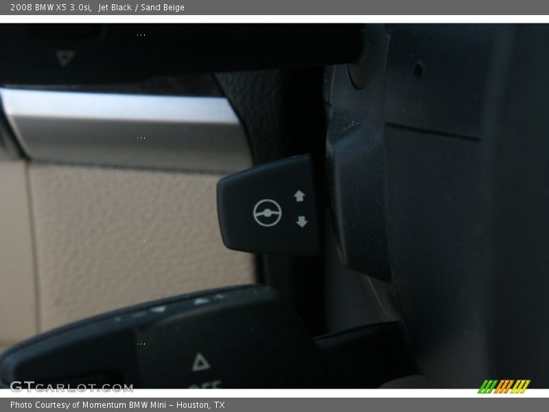 Jet Black / Sand Beige 2008 BMW X5 3.0si