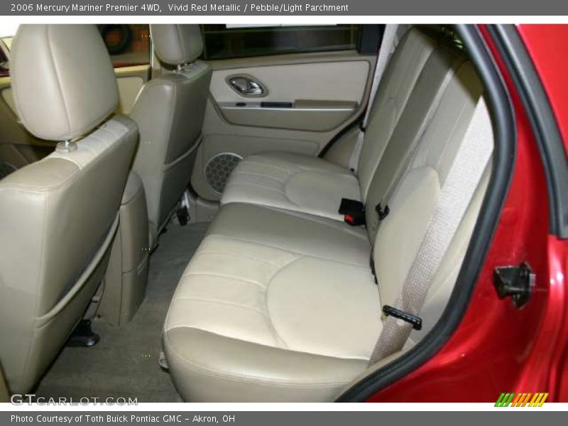 Vivid Red Metallic / Pebble/Light Parchment 2006 Mercury Mariner Premier 4WD