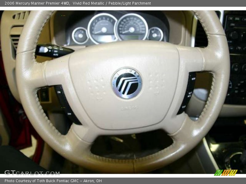 Vivid Red Metallic / Pebble/Light Parchment 2006 Mercury Mariner Premier 4WD
