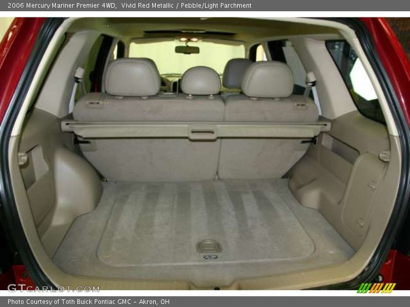 Vivid Red Metallic / Pebble/Light Parchment 2006 Mercury Mariner Premier 4WD