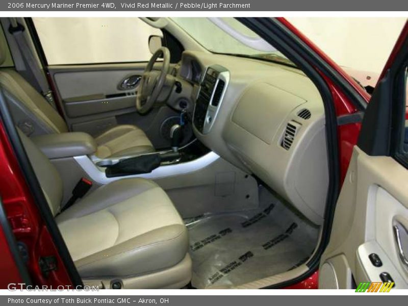 Vivid Red Metallic / Pebble/Light Parchment 2006 Mercury Mariner Premier 4WD