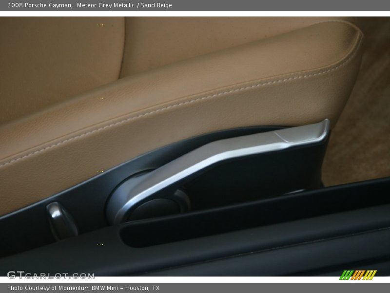 Meteor Grey Metallic / Sand Beige 2008 Porsche Cayman