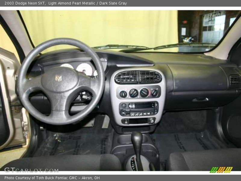 Light Almond Pearl Metallic / Dark Slate Gray 2003 Dodge Neon SXT