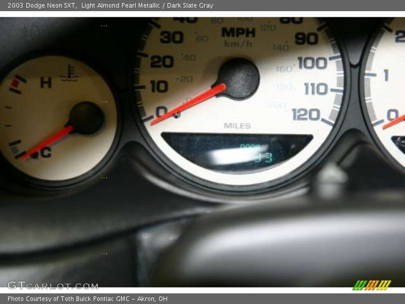Light Almond Pearl Metallic / Dark Slate Gray 2003 Dodge Neon SXT