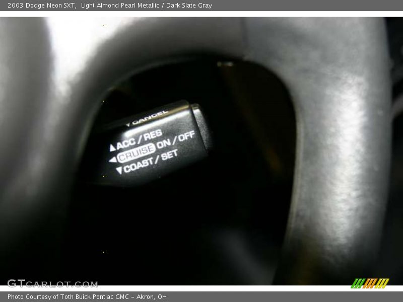 Light Almond Pearl Metallic / Dark Slate Gray 2003 Dodge Neon SXT