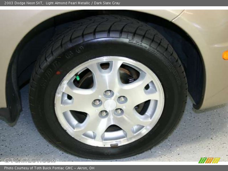 Light Almond Pearl Metallic / Dark Slate Gray 2003 Dodge Neon SXT