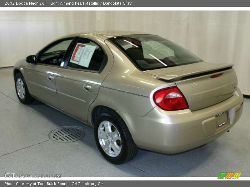 Light Almond Pearl Metallic / Dark Slate Gray 2003 Dodge Neon SXT