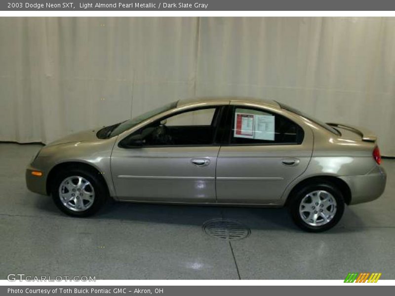 Light Almond Pearl Metallic / Dark Slate Gray 2003 Dodge Neon SXT