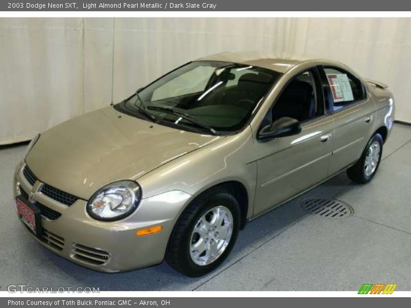 Light Almond Pearl Metallic / Dark Slate Gray 2003 Dodge Neon SXT