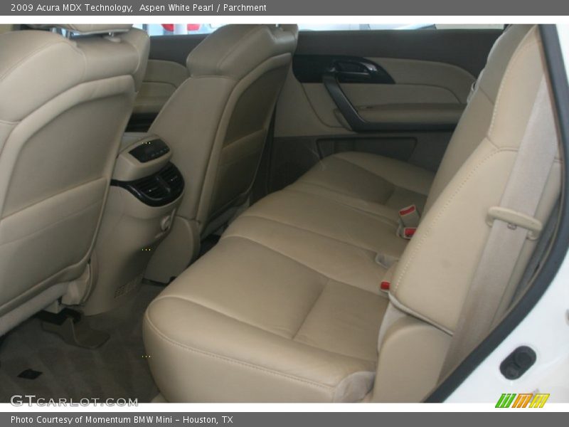 Aspen White Pearl / Parchment 2009 Acura MDX Technology