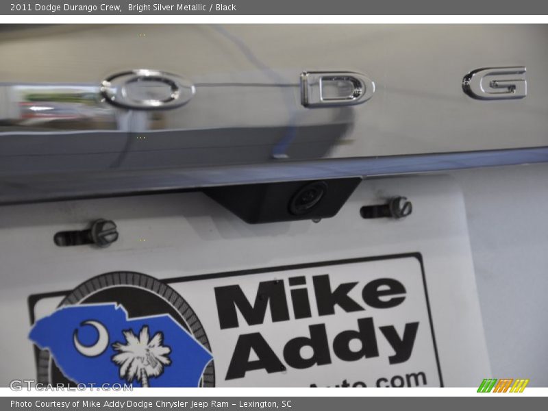Bright Silver Metallic / Black 2011 Dodge Durango Crew