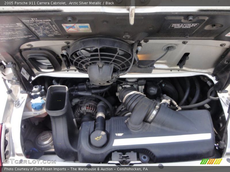  2005 911 Carrera Cabriolet Engine - 3.6 Liter DOHC 24V VarioCam Flat 6 Cylinder