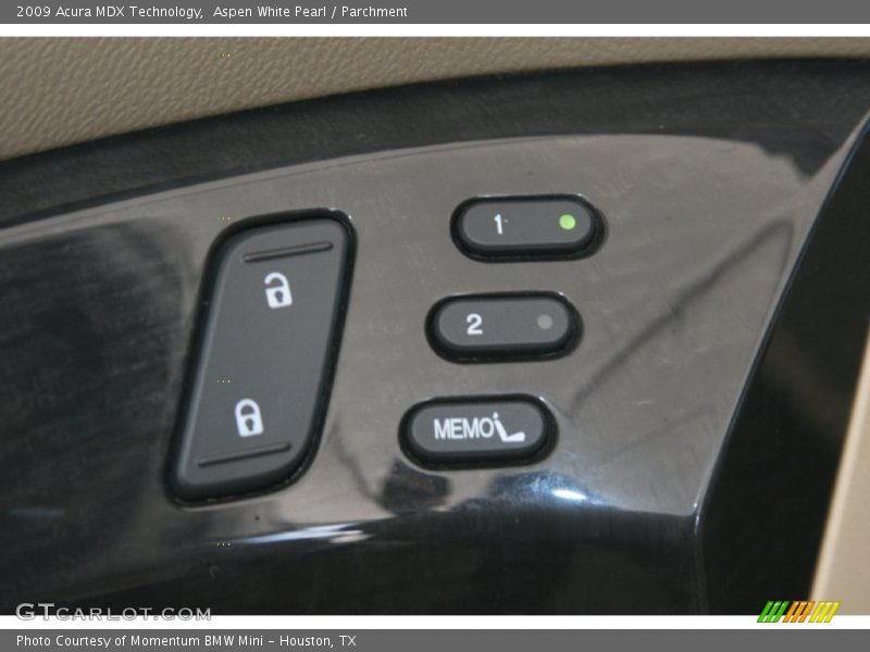 Aspen White Pearl / Parchment 2009 Acura MDX Technology