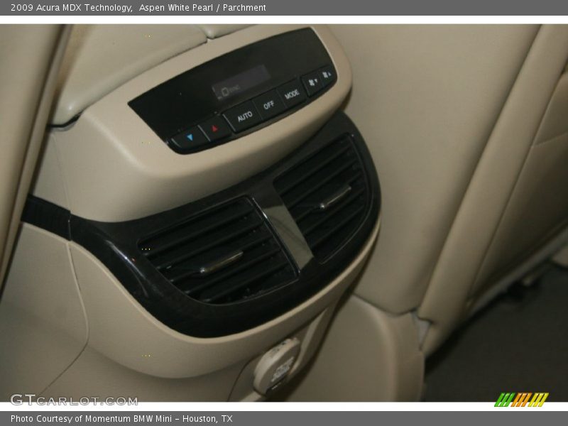 Aspen White Pearl / Parchment 2009 Acura MDX Technology