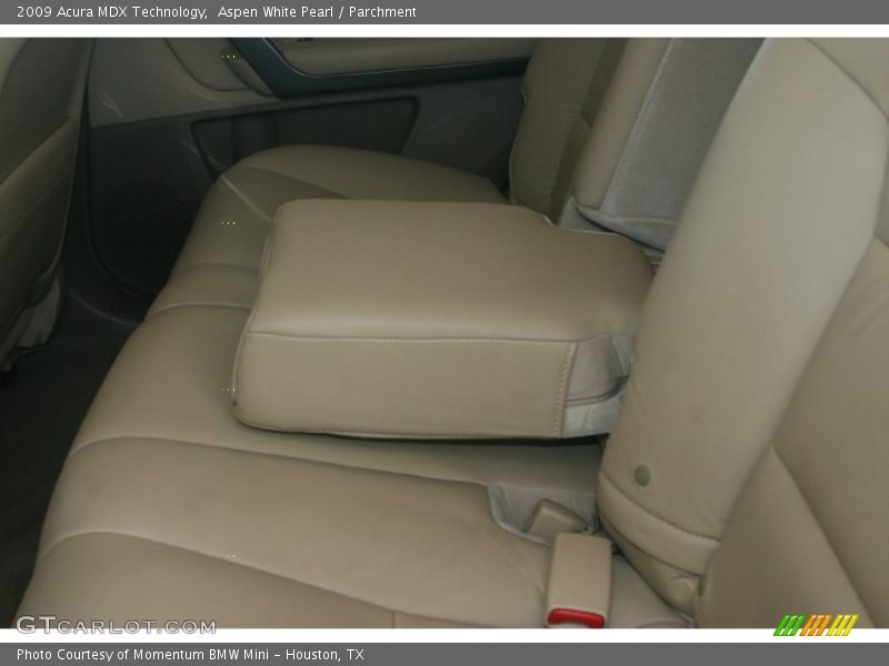 Aspen White Pearl / Parchment 2009 Acura MDX Technology
