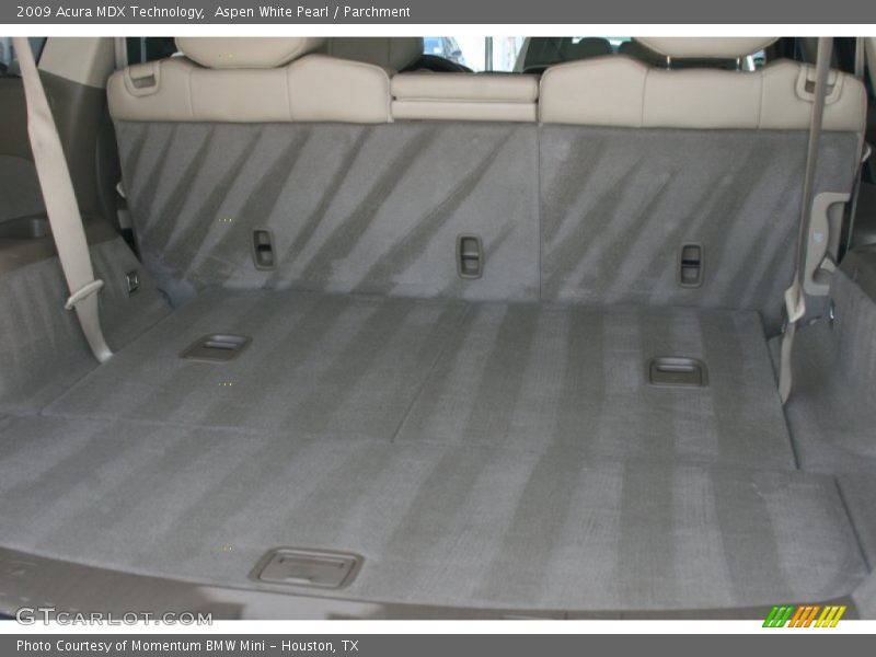 Aspen White Pearl / Parchment 2009 Acura MDX Technology