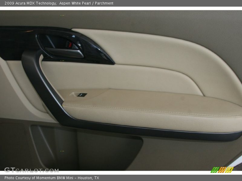 Aspen White Pearl / Parchment 2009 Acura MDX Technology