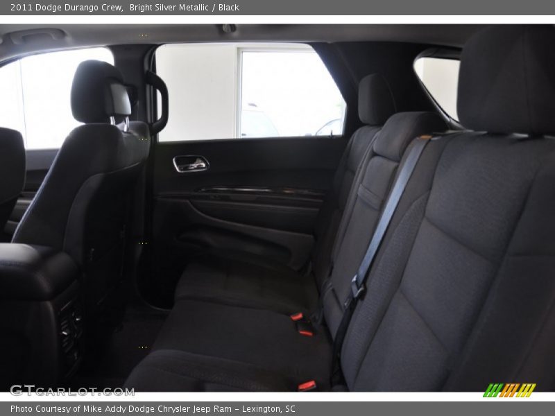 Bright Silver Metallic / Black 2011 Dodge Durango Crew