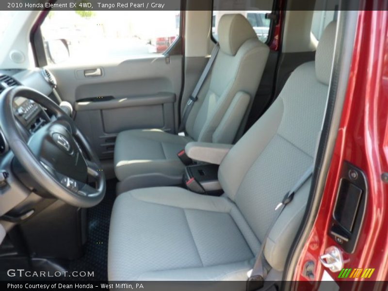  2010 Element EX 4WD Gray Interior