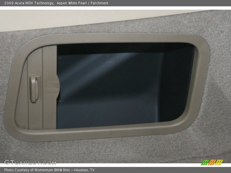 Aspen White Pearl / Parchment 2009 Acura MDX Technology
