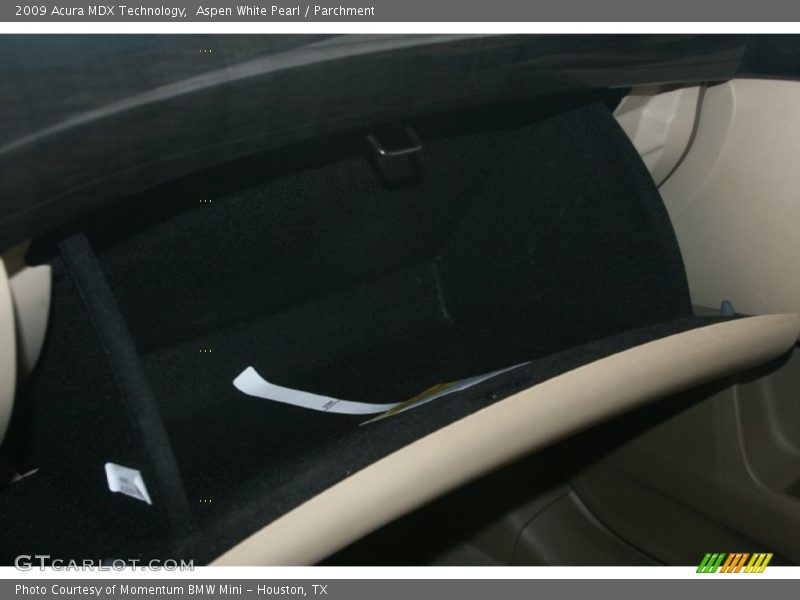Aspen White Pearl / Parchment 2009 Acura MDX Technology