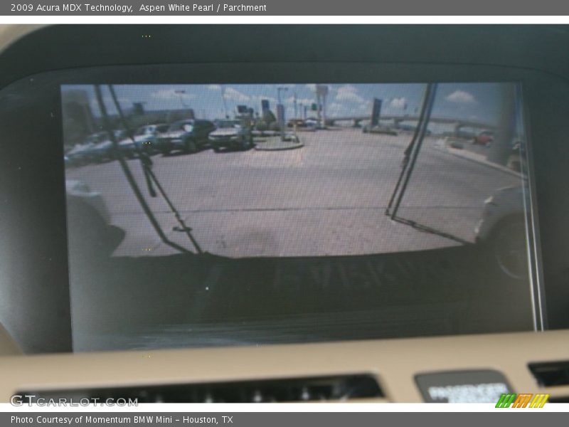 Aspen White Pearl / Parchment 2009 Acura MDX Technology
