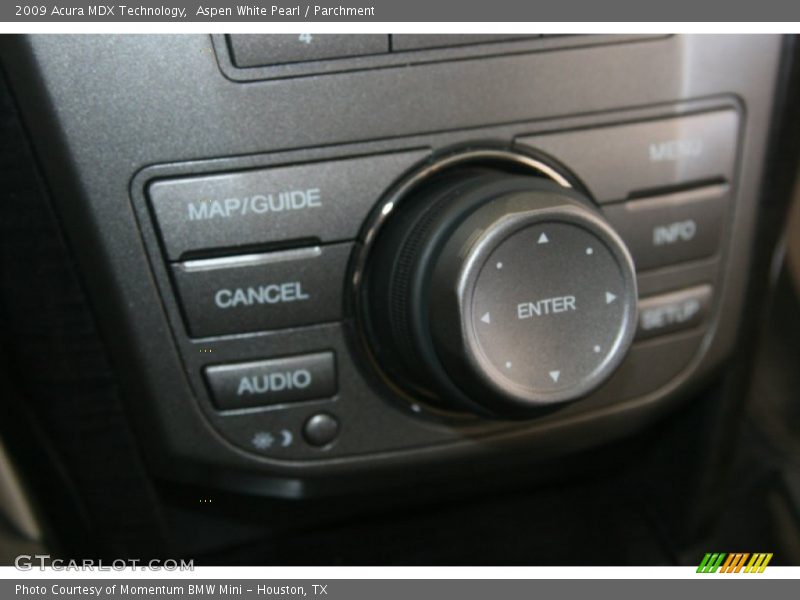 Aspen White Pearl / Parchment 2009 Acura MDX Technology