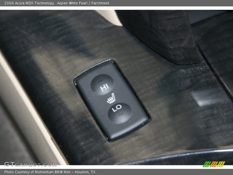 Aspen White Pearl / Parchment 2009 Acura MDX Technology