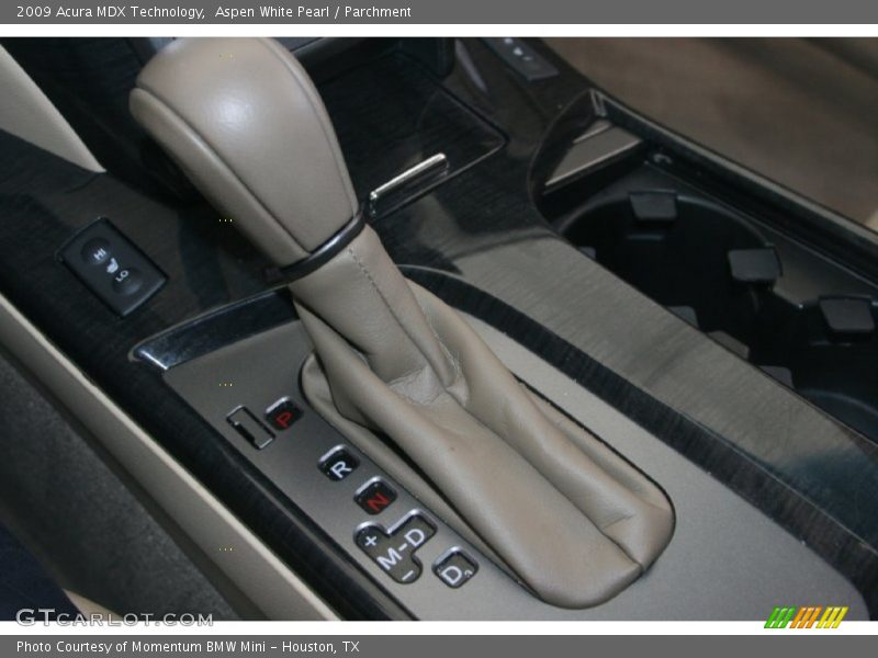 Aspen White Pearl / Parchment 2009 Acura MDX Technology
