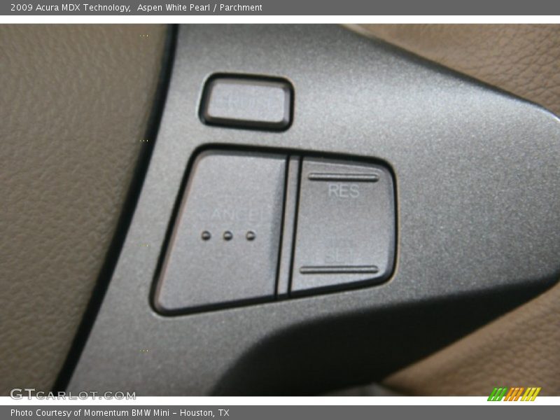 Aspen White Pearl / Parchment 2009 Acura MDX Technology