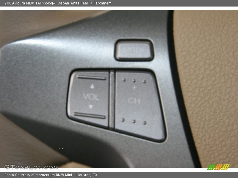 Aspen White Pearl / Parchment 2009 Acura MDX Technology