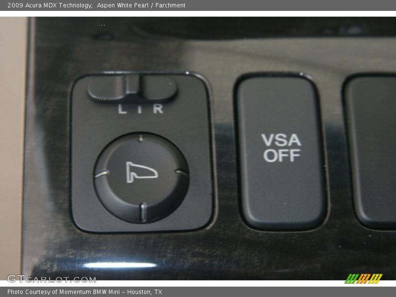 Aspen White Pearl / Parchment 2009 Acura MDX Technology