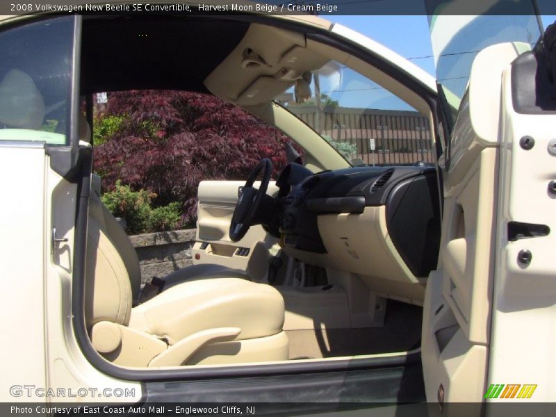 Harvest Moon Beige / Cream Beige 2008 Volkswagen New Beetle SE Convertible