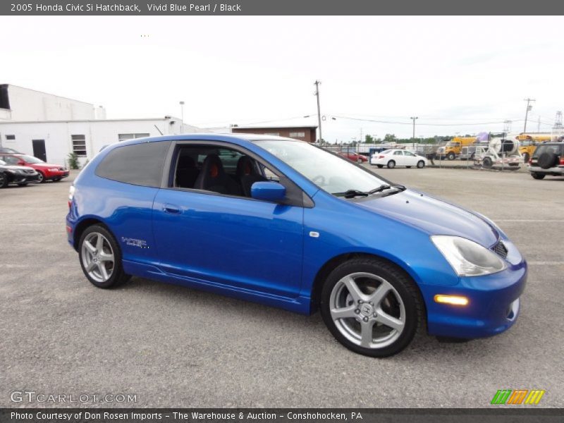  2005 Civic Si Hatchback Vivid Blue Pearl