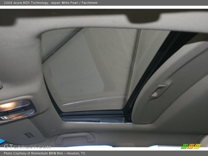 Aspen White Pearl / Parchment 2009 Acura MDX Technology