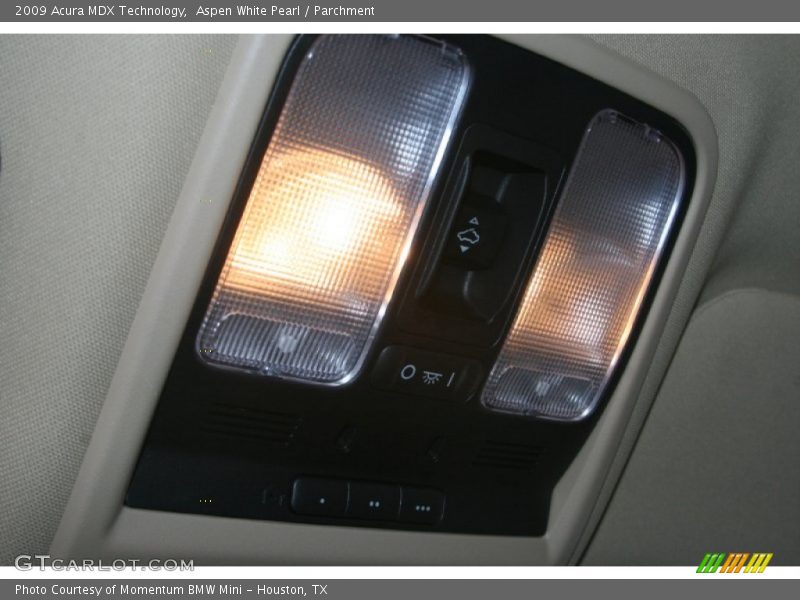 Aspen White Pearl / Parchment 2009 Acura MDX Technology