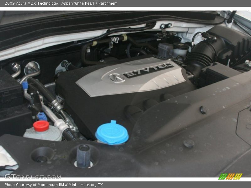 Aspen White Pearl / Parchment 2009 Acura MDX Technology
