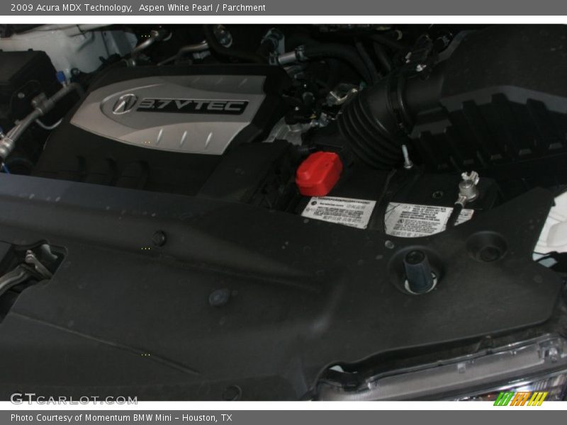 Aspen White Pearl / Parchment 2009 Acura MDX Technology
