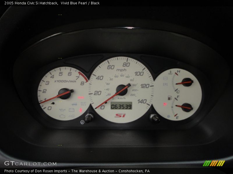  2005 Civic Si Hatchback Si Hatchback Gauges