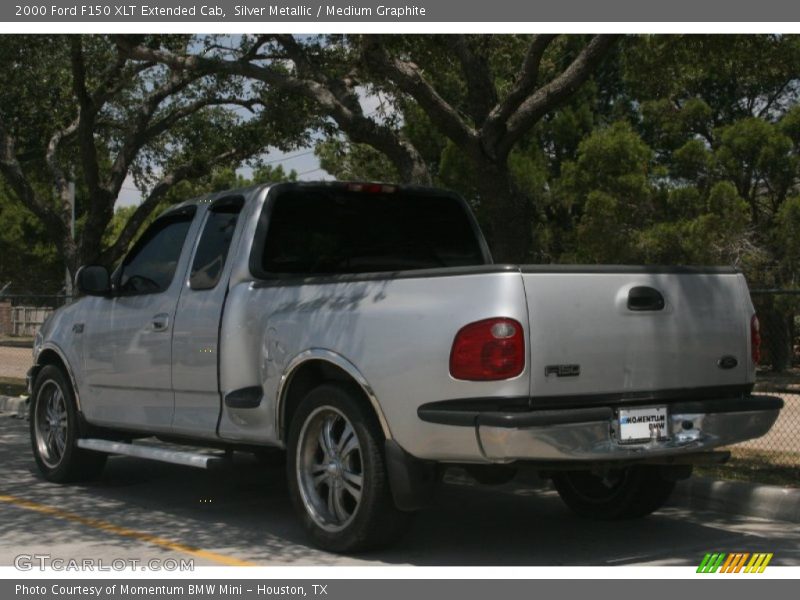 Silver Metallic / Medium Graphite 2000 Ford F150 XLT Extended Cab