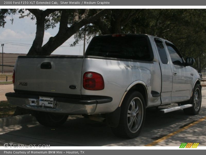 Silver Metallic / Medium Graphite 2000 Ford F150 XLT Extended Cab