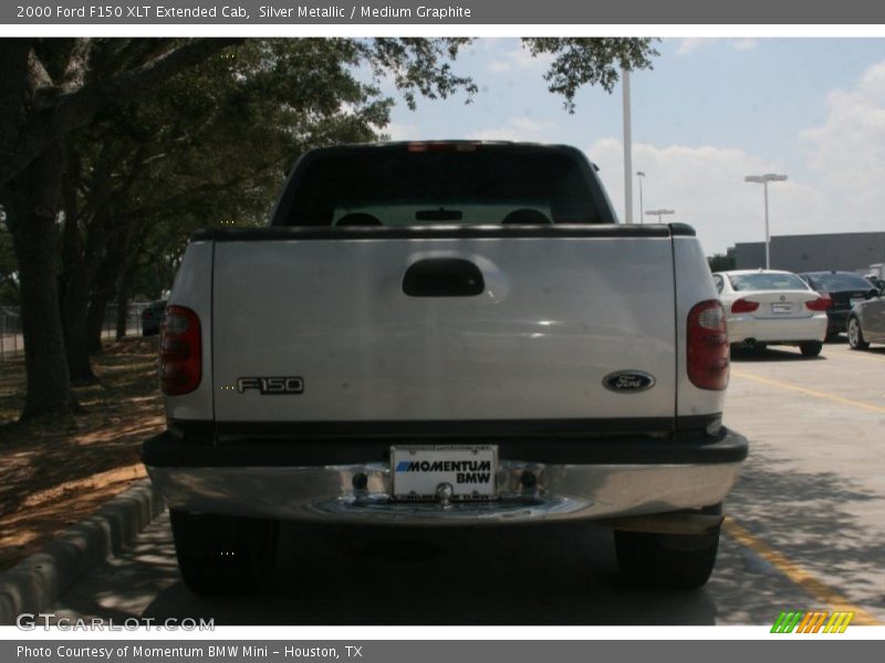 Silver Metallic / Medium Graphite 2000 Ford F150 XLT Extended Cab