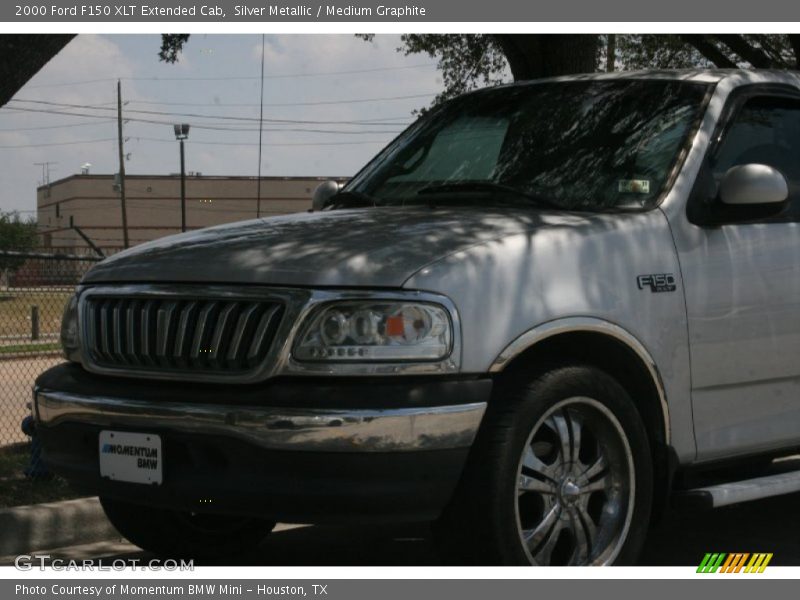 Silver Metallic / Medium Graphite 2000 Ford F150 XLT Extended Cab