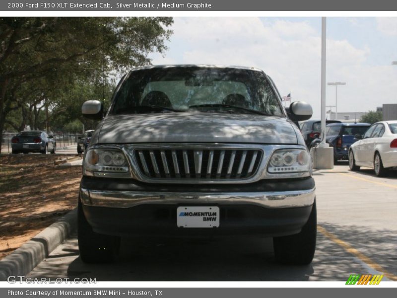 Silver Metallic / Medium Graphite 2000 Ford F150 XLT Extended Cab