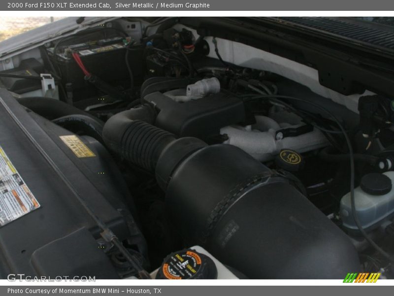 Silver Metallic / Medium Graphite 2000 Ford F150 XLT Extended Cab